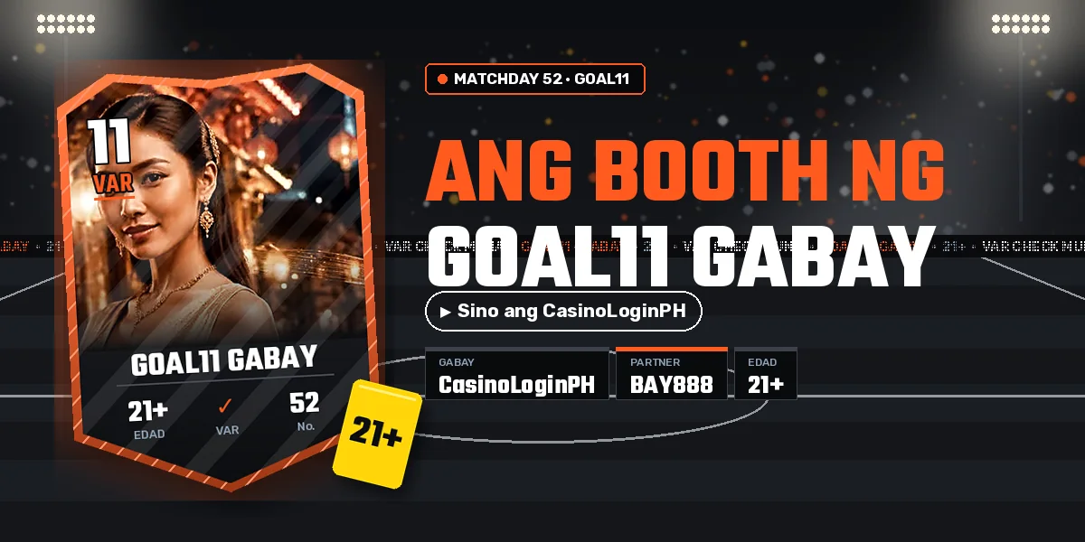 Editorial booth ng CasinoLoginPH habang sinusuri ang GOAL11 na address