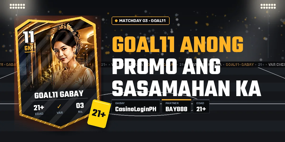 GOAL11 live casino gabay — betting timer at rebate sa BAY888