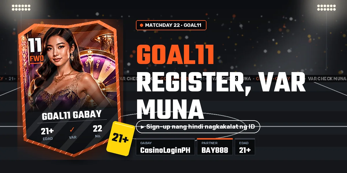 GOAL11 register form na may yellow card