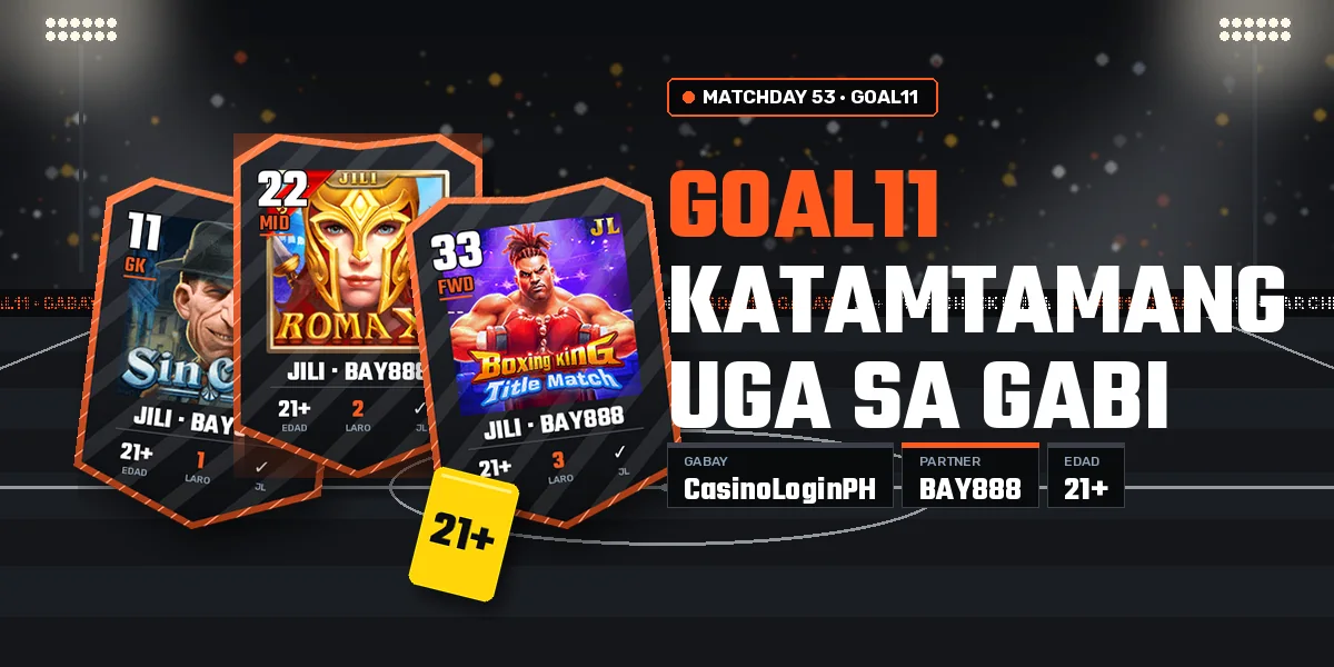 Plano ng gabi sa GOAL11 Sin City gamit ang ₱500 at 45 minuto