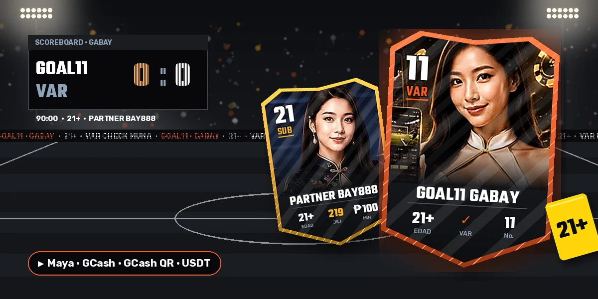 GOAL11 banner: Maliit na warm-up muna: hulog mula ₱100 sa Maya, GCash, GCash QR o USDT