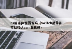 Can ns connect to pc Star Dew Valley (switch Can Star Dew Valley connect to steam)