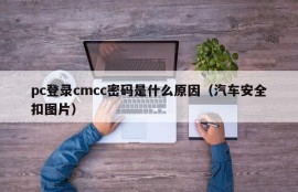 What is the reason for pc to log in to cmcc password (car safety buckle picture)