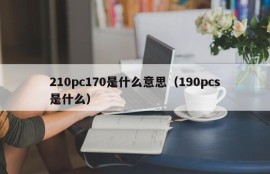 What does 210pc170 mean (what is 190pcs)
