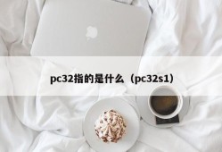 What does pc32 refer to (pc32 s1)